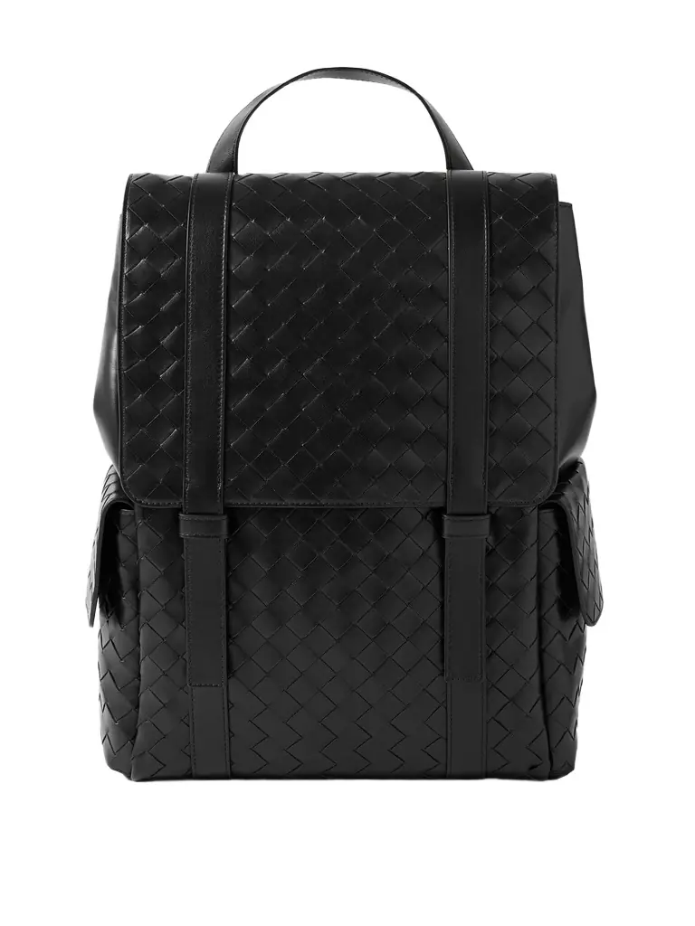 Bottega Veneta Intrecciato Leather Backpack - Men | Image 1 Bottega Veneta Intrecciato Leather Backpack - Men | Image 1
