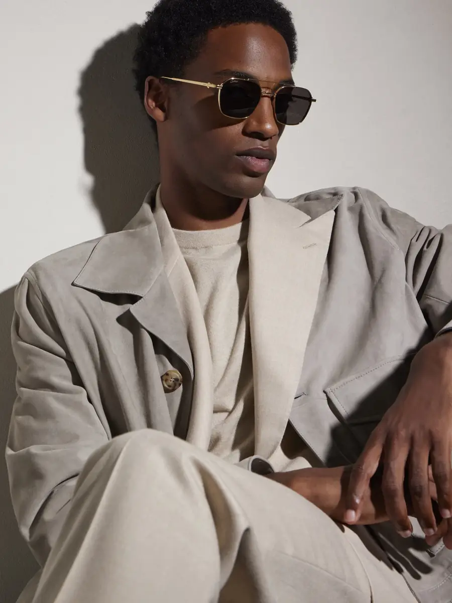 Cartier Eyewear Pasha Square-Frame Gold-Tone Metal Sunglasses - Men | Thumbnail 2 Cartier Eyewear Pasha Square-Frame Gold-Tone Metal Sunglasses - Men | Thumbnail 2