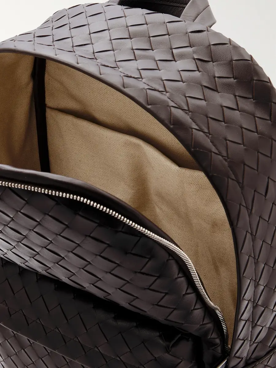 Bottega Veneta Intrecciato Leather Backpack - Men | Thumbnail 5 Bottega Veneta Intrecciato Leather Backpack - Men | Thumbnail 5