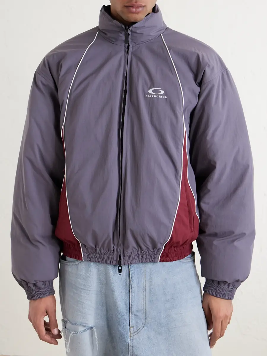 Balenciaga Logo-Print Shell Down Jacket - Men | Thumbnail 3 Balenciaga Logo-Print Shell Down Jacket - Men | Thumbnail 3