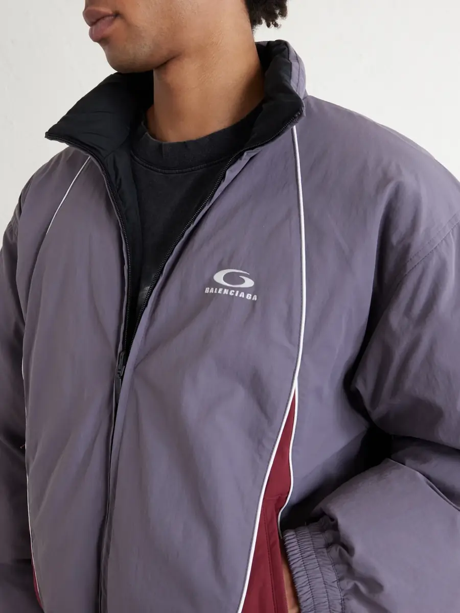Balenciaga Logo-Print Shell Down Jacket - Men | Thumbnail 5 Balenciaga Logo-Print Shell Down Jacket - Men | Thumbnail 5