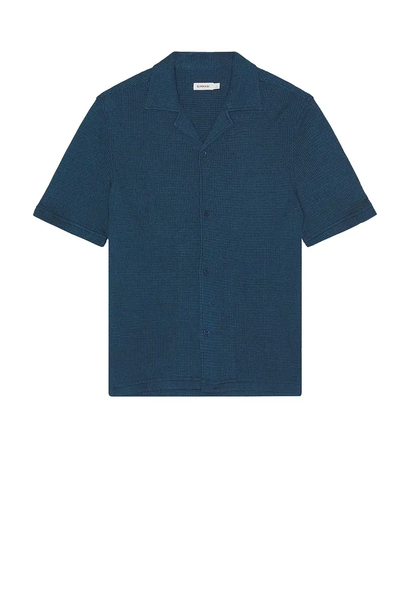 Simkhai Troy Short Sleeve Shirt | Thumbnail 3 Simkhai Troy Short Sleeve Shirt | Thumbnail 3