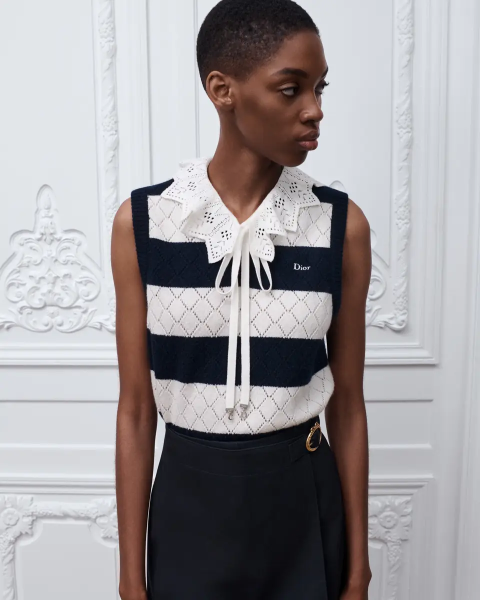 Dior Dior Marinière Sweater Vest | Thumbnail 2 Dior Dior Marinière Sweater Vest | Thumbnail 2
