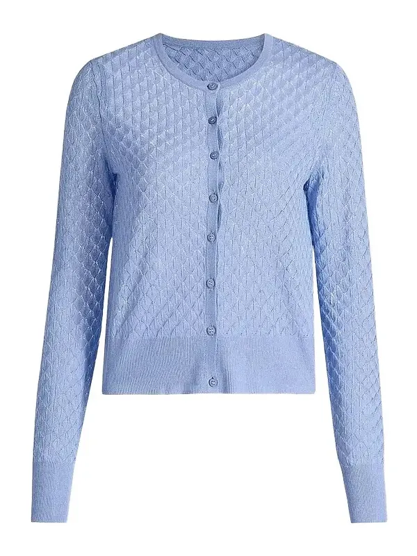 Women's Pointelle-Knit Cardigan Women's Pointelle-Knit Cardigan