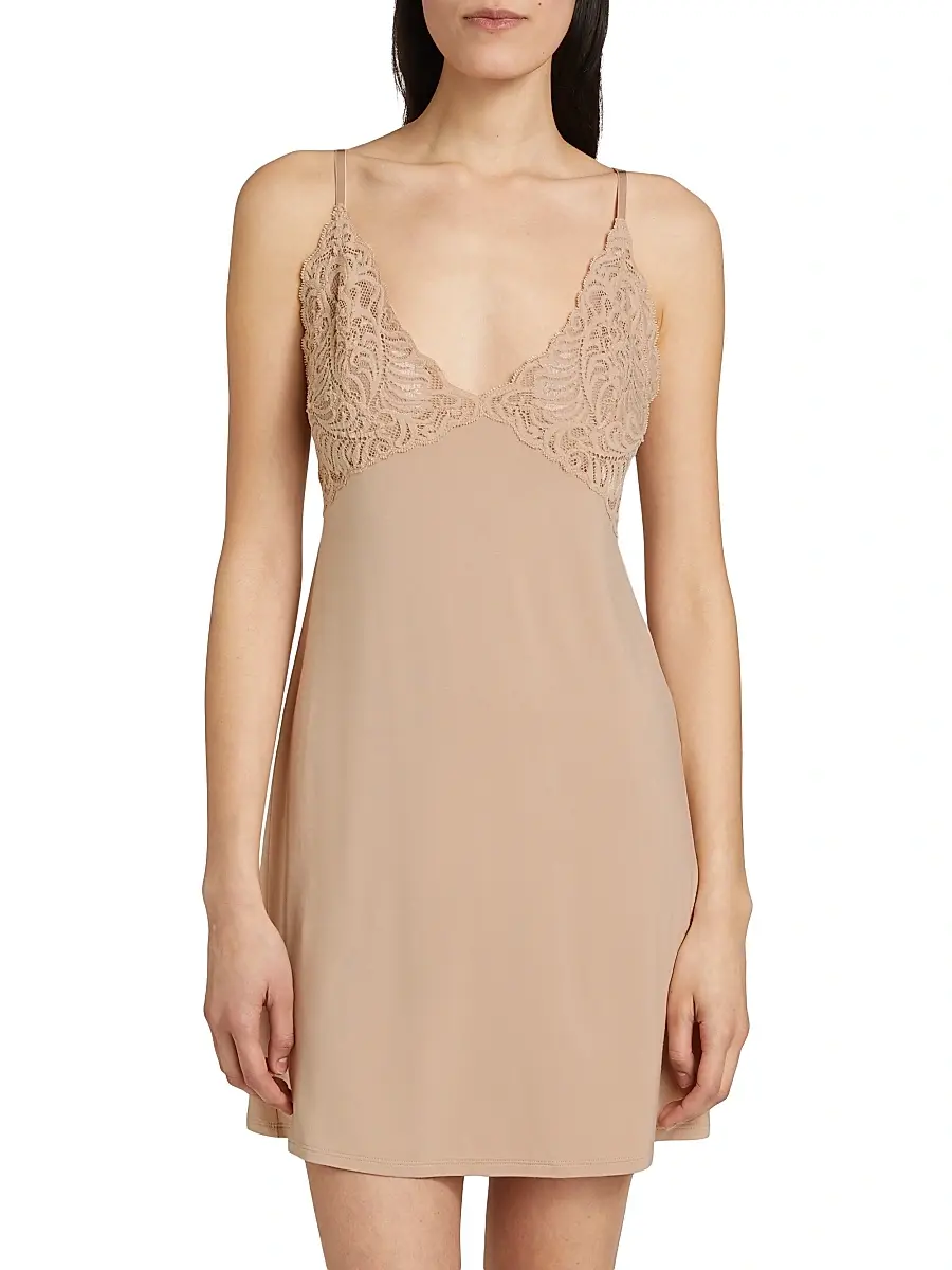 Natori Women's Feathers Essentials Chemise | Thumbnail 3 Natori Women's Feathers Essentials Chemise | Thumbnail 3