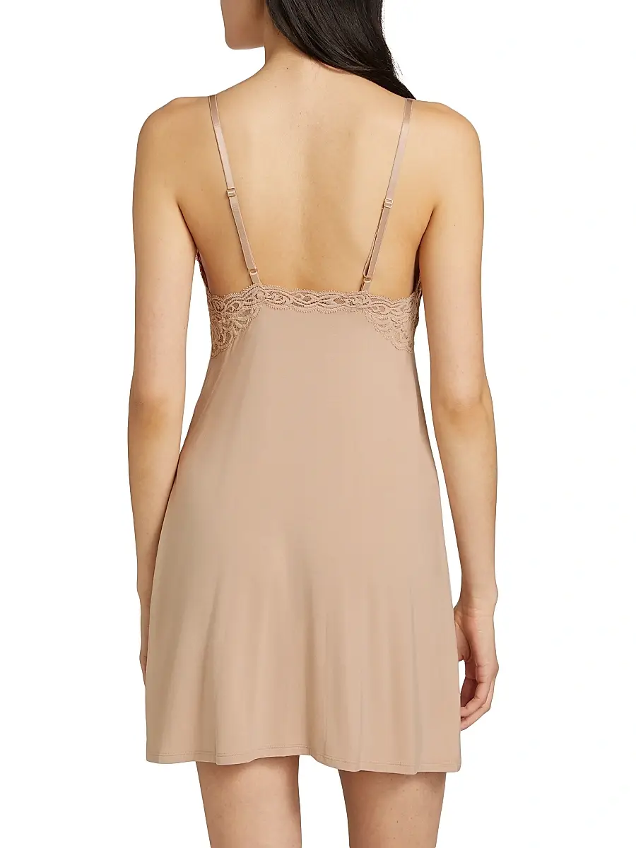 Natori Women's Feathers Essentials Chemise | Thumbnail 4 Natori Women's Feathers Essentials Chemise | Thumbnail 4