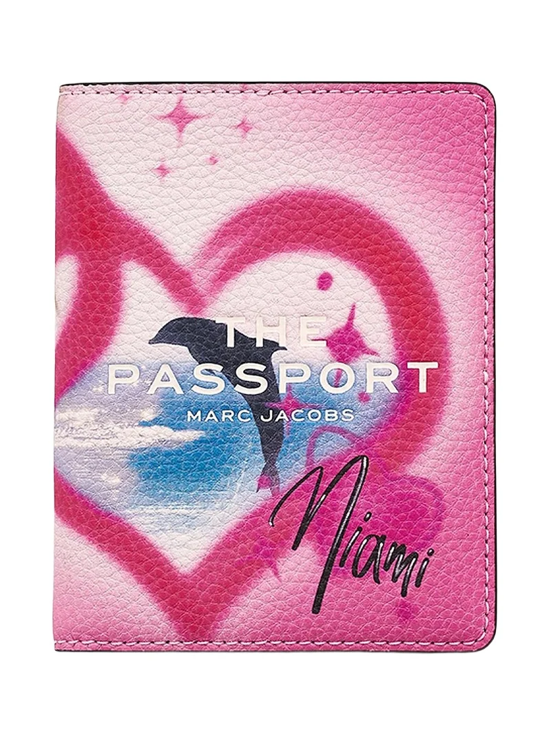 Marc Jacobs The City Miami Leather Passport Case