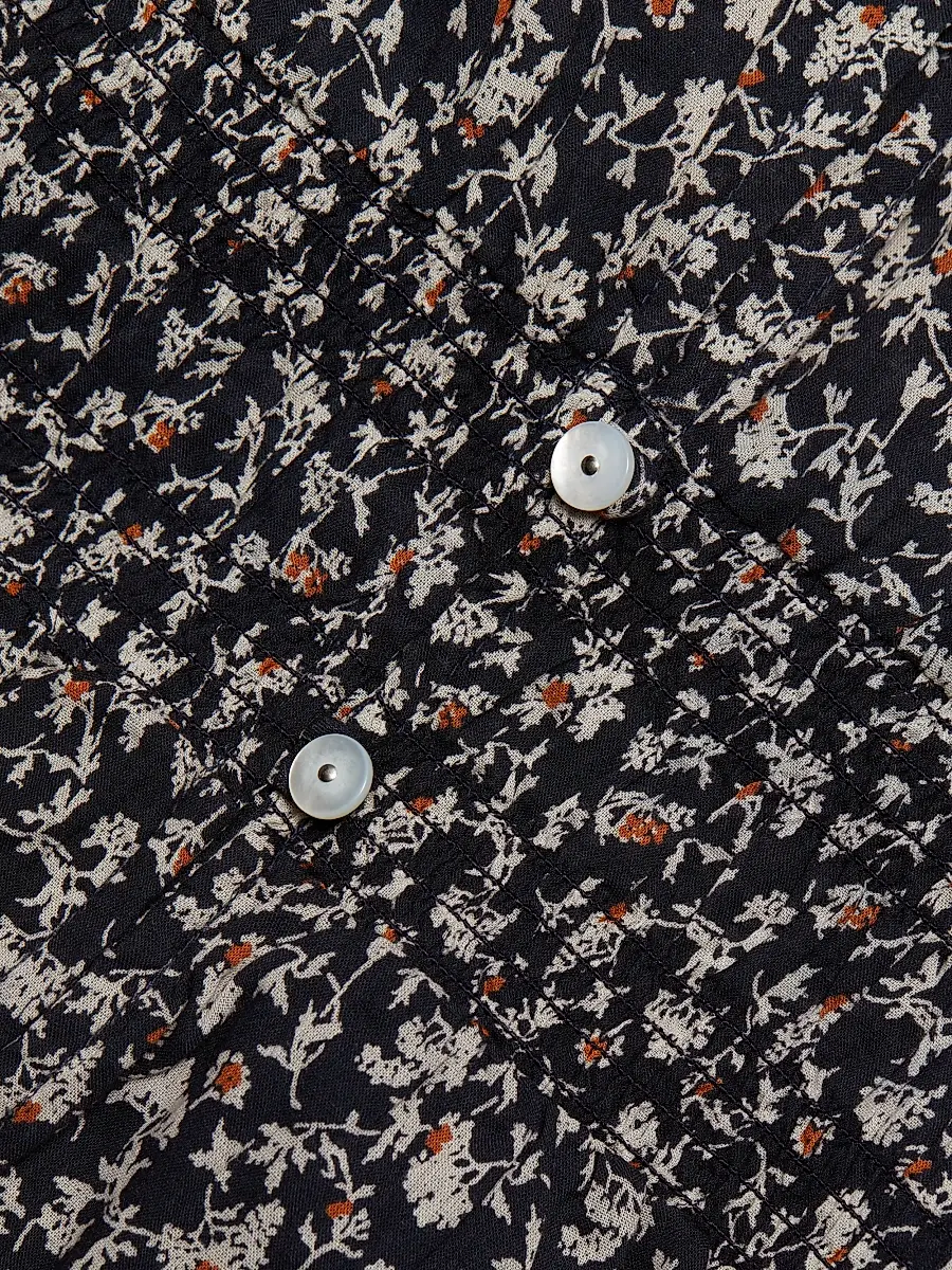 Veronica Beard Women's Katari Floral Cotton Minidress | Thumbnail 7