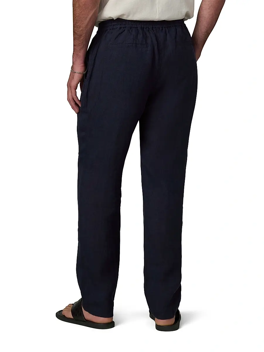 Joe's Jeans Men's Linen Drawstring Straight-Leg Pants | Thumbnail 5 Joe's Jeans Men's Linen Drawstring Straight-Leg Pants | Thumbnail 5