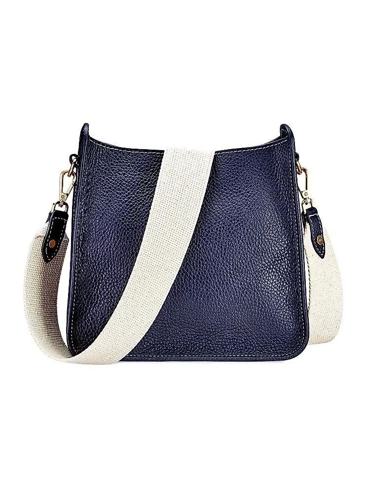 Women's Melissa Bamber x Elle Marching Horse Leather Crossbody Bag