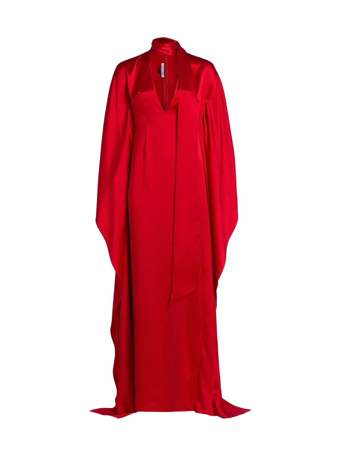 Women's Satin Caftan-Sleeve Gown Women's Satin Caftan-Sleeve Gown
