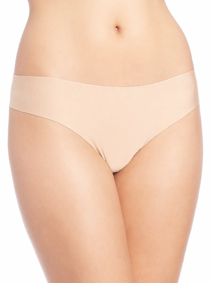 Commando Women's Butter Mid-Rise Thong - True Nude | Image 1 Commando Women's Butter Mid-Rise Thong - True Nude | Image 1