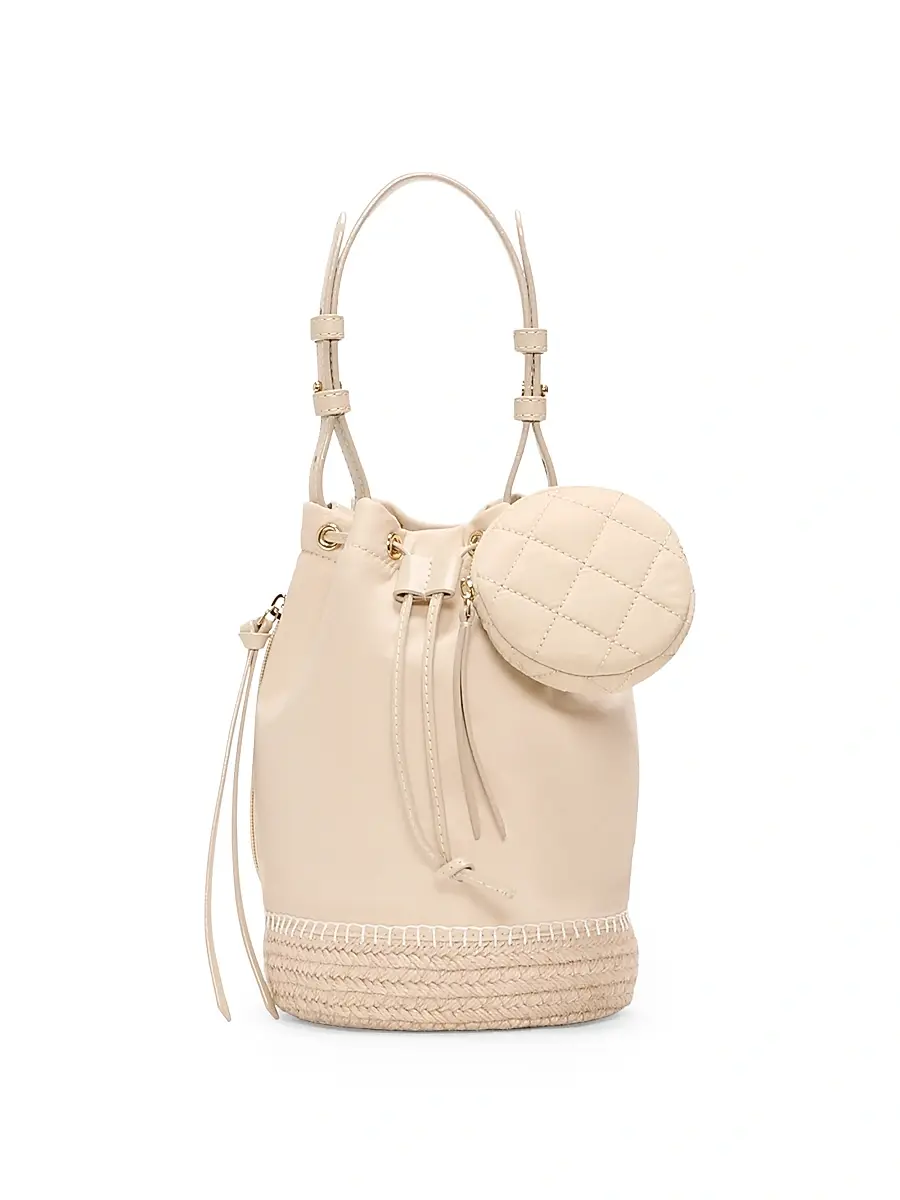 MZ Wallace Women's Waverly Espadrille Bucket Bag - Buff | Image 1 MZ Wallace Women's Waverly Espadrille Bucket Bag - Buff | Image 1