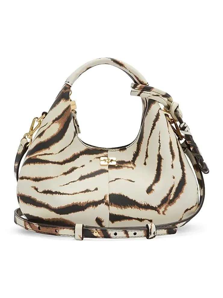 Women's Mini Zebra Hobo Bag Women's Mini Zebra Hobo Bag