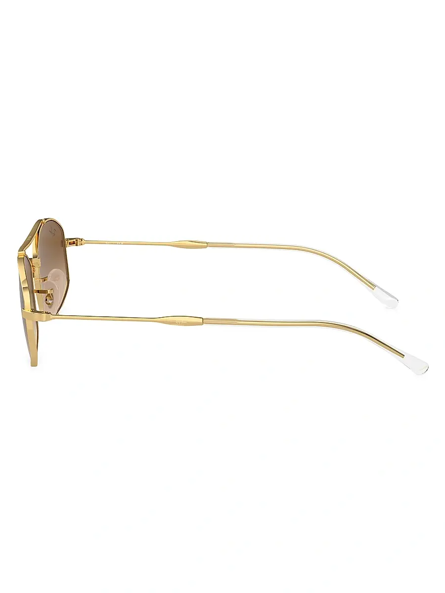 Ray-Ban Women's RB3719 54MM Oval Sunglasses | Thumbnail 4