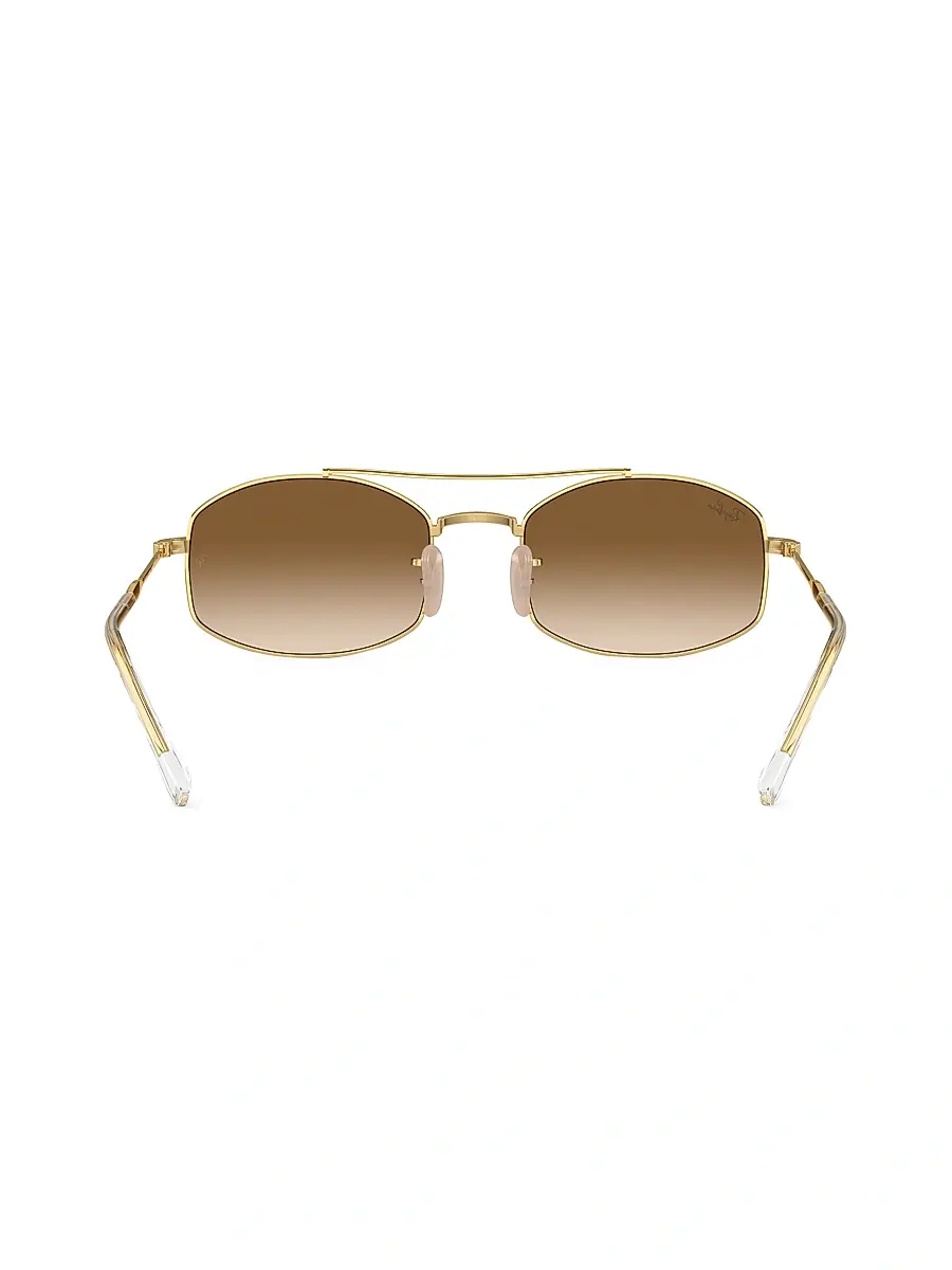 Ray-Ban Women's RB3719 54MM Oval Sunglasses | Thumbnail 5