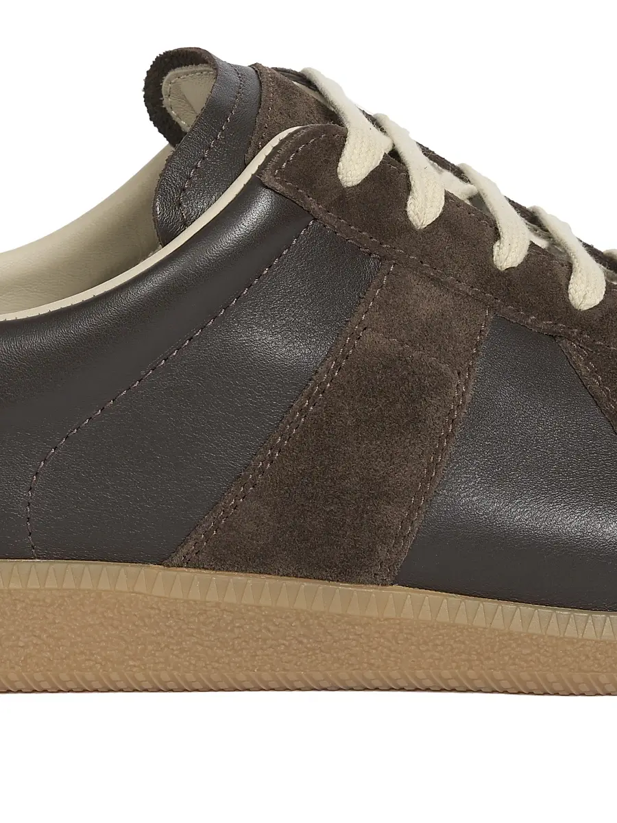 Maison Margiela Men's Replica Leather & Suede Sneakers | Thumbnail 3