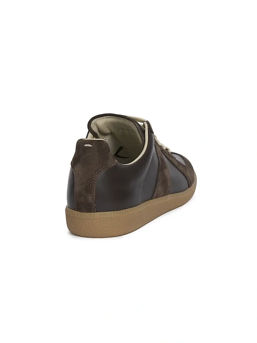 Maison Margiela Men's Replica Leather & Suede Sneakers | Thumbnail 5