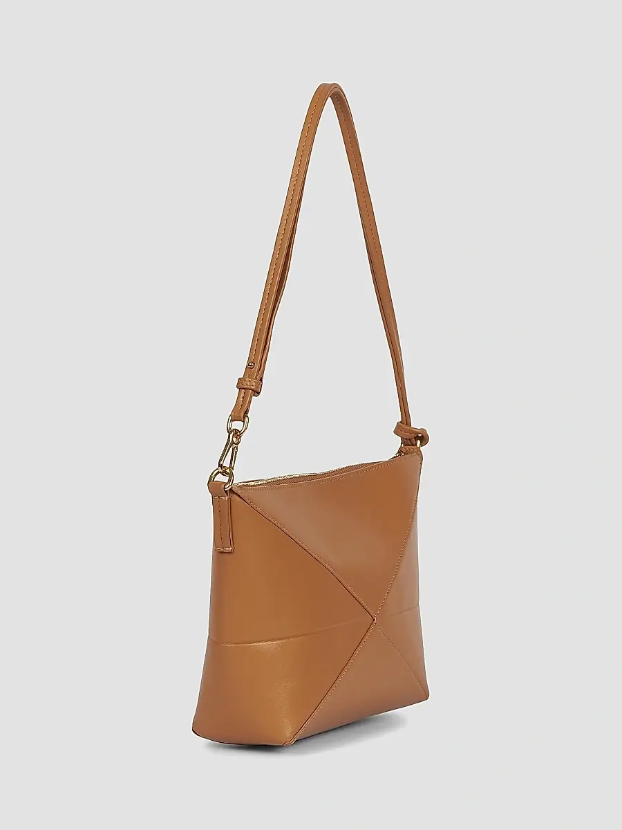 LOEWE Women's Puzzle Fold Leather Shoulder Bag - Warm Desert | Thumbnail 4 LOEWE Women's Puzzle Fold Leather Shoulder Bag - Warm Desert | Thumbnail 4