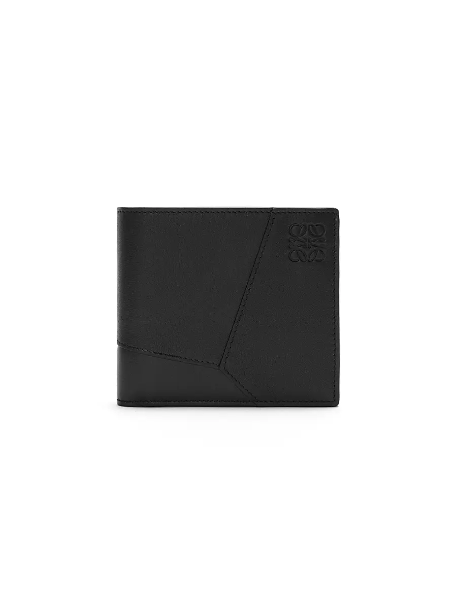 Loewe Men's Puzzle Edge Leather Bifold Wallet | Image 1 Loewe Men's Puzzle Edge Leather Bifold Wallet | Image 1