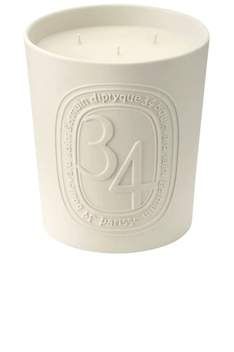 Diptyque 34 Boulevard Saint Germain Large Candle | Image 1 Diptyque 34 Boulevard Saint Germain Large Candle | Image 1