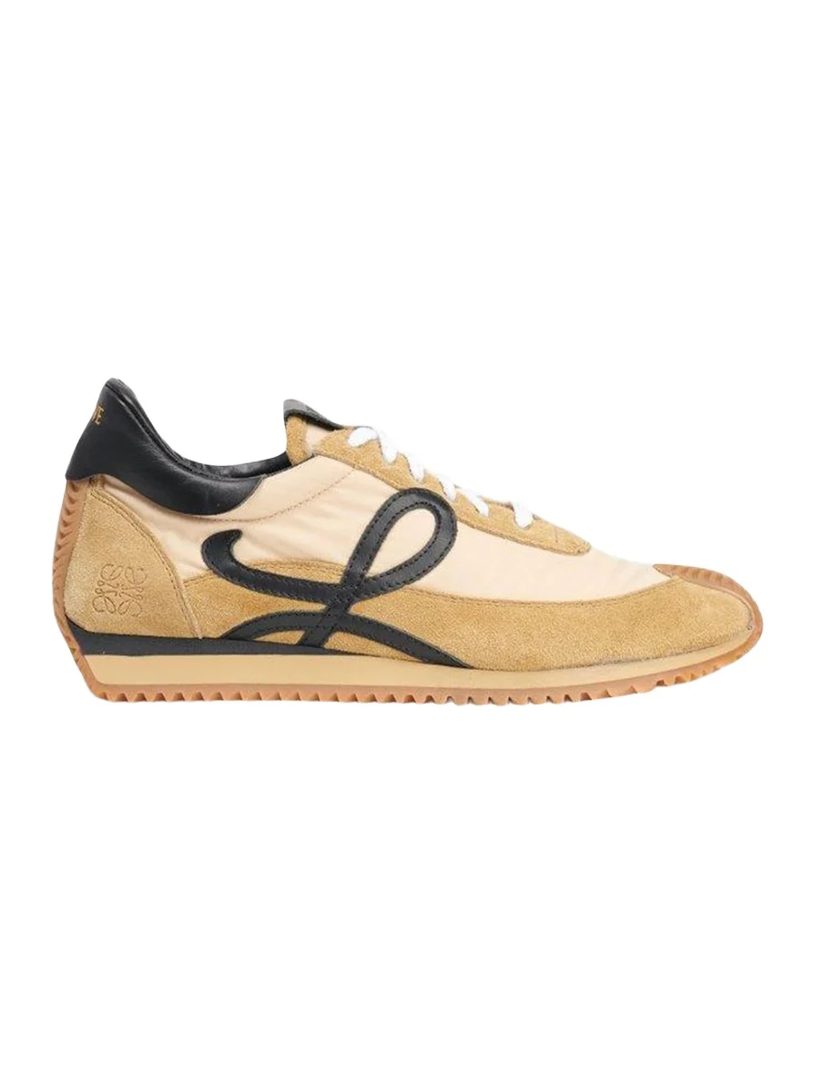 Men's Flow Runner 2.0 Nylon and Suede Sneakers