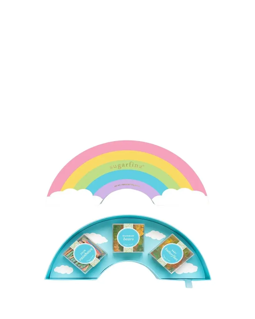 Sugarfina Rainbow 3-Piece Candy Bento Box | Image 1 Sugarfina Rainbow 3-Piece Candy Bento Box | Image 1