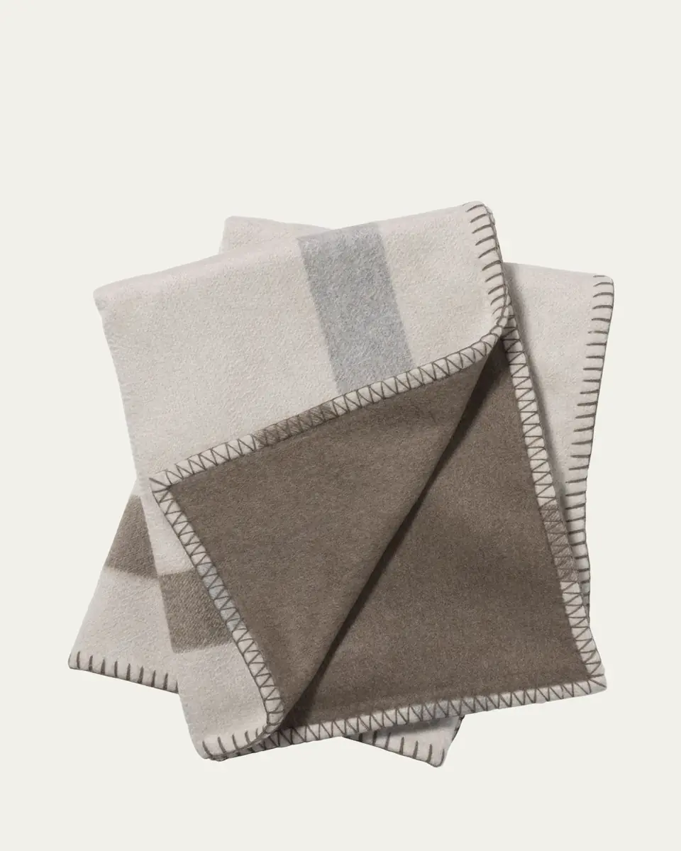 Sofia Cashmere Double-Face Cashmere Throw Blanket, 56" x 72" | Thumbnail 2 Sofia Cashmere Double-Face Cashmere Throw Blanket, 56" x 72" | Thumbnail 2