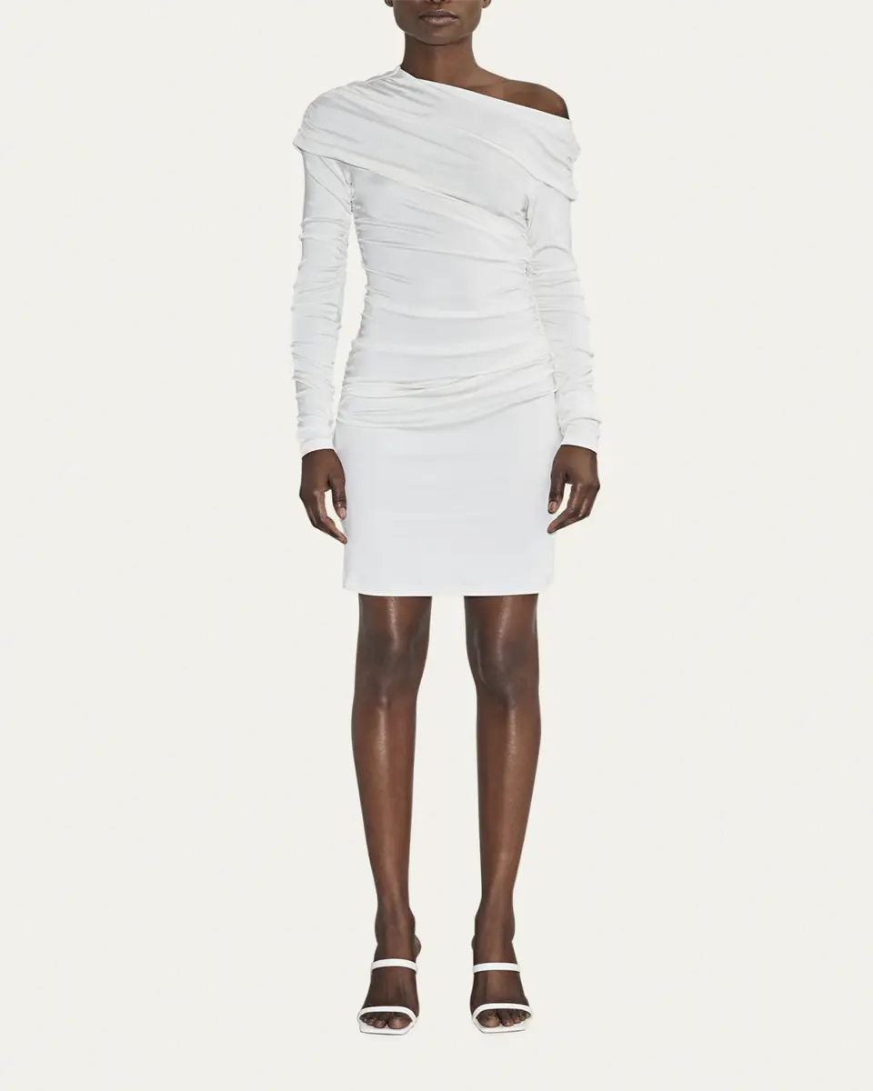 Et Ochs Freya Off-Shoulder Twist Mini Dress | Thumbnail 2 Et Ochs Freya Off-Shoulder Twist Mini Dress | Thumbnail 2