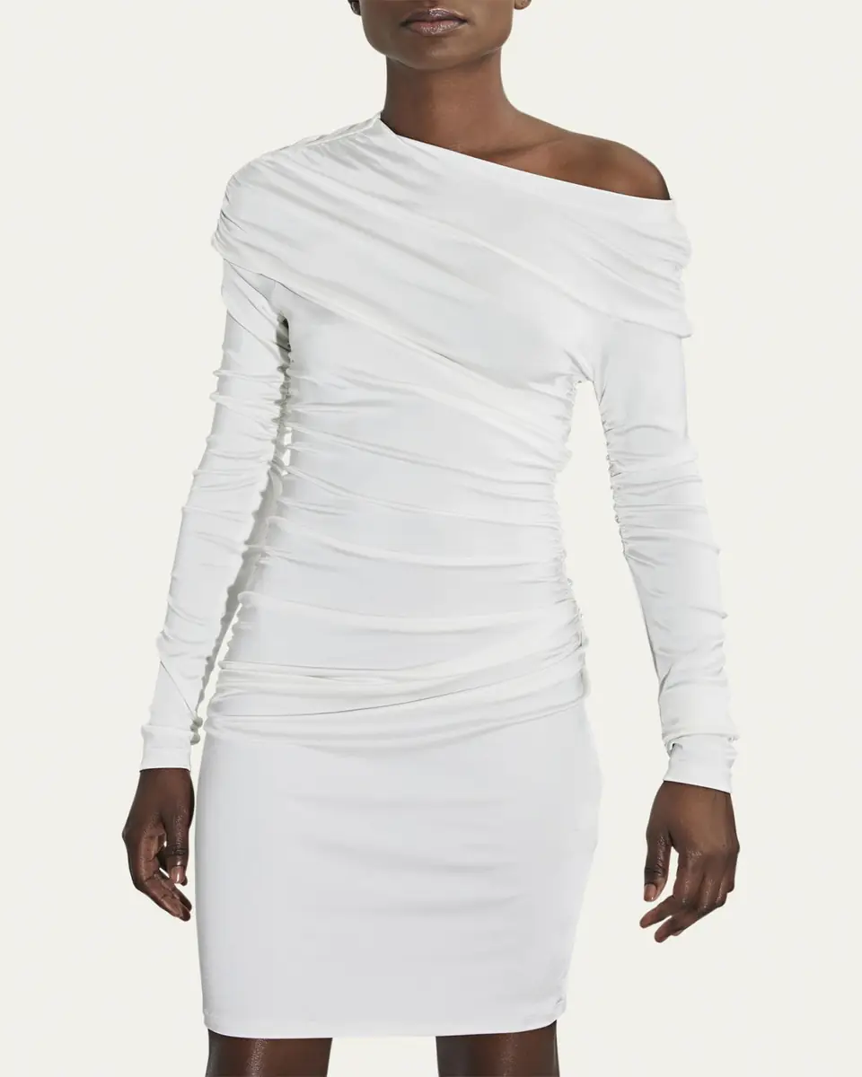 Et Ochs Freya Off-Shoulder Twist Mini Dress | Thumbnail 5 Et Ochs Freya Off-Shoulder Twist Mini Dress | Thumbnail 5