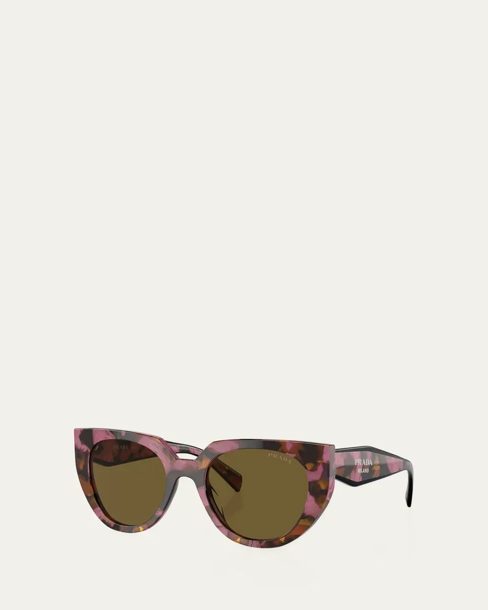 Prada Two-Tone Acetate Cat-Eye Sunglasses | Thumbnail 2