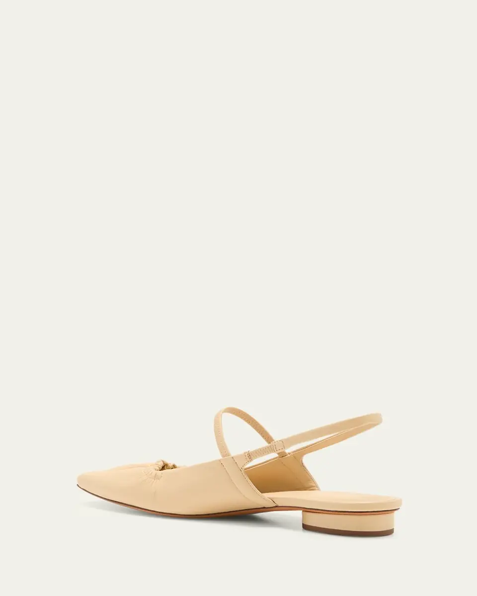 Vince Venice Leather Slingback Ballerina Flats | Thumbnail 4 Vince Venice Leather Slingback Ballerina Flats | Thumbnail 4