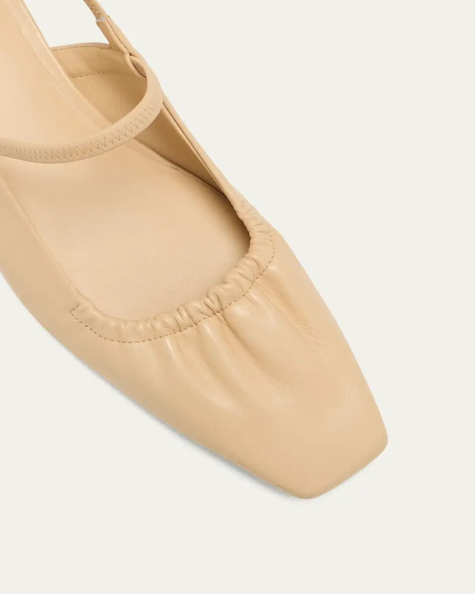 Vince Venice Leather Slingback Ballerina Flats | Thumbnail 5 Vince Venice Leather Slingback Ballerina Flats | Thumbnail 5