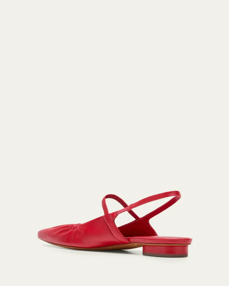Vince Venice Leather Slingback Ballerina Flats | Thumbnail 8 Vince Venice Leather Slingback Ballerina Flats | Thumbnail 8