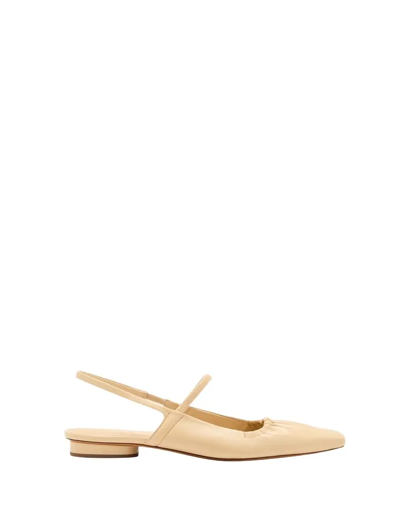 Venice Leather Slingback Ballerina Flats Venice Leather Slingback Ballerina Flats
