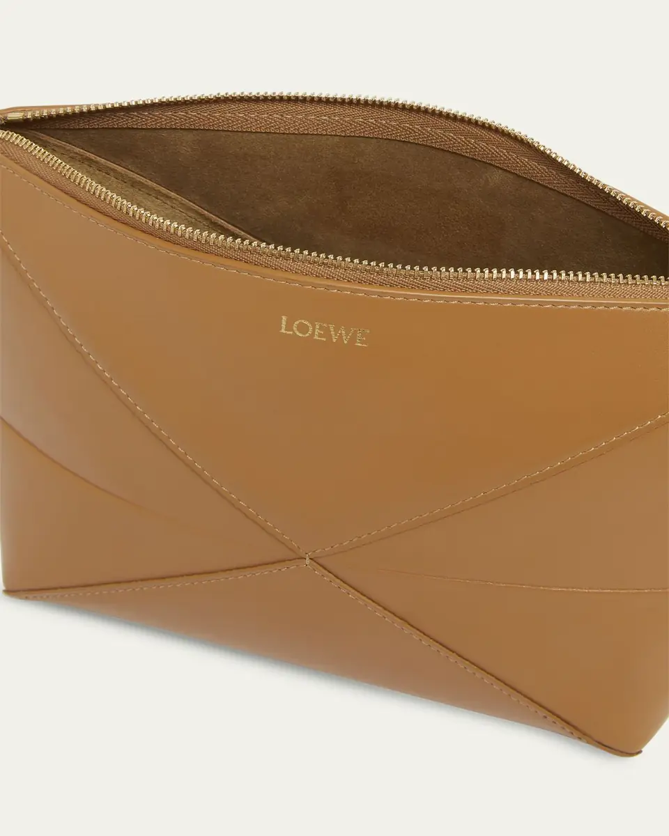Loewe Puzzle Fold Leather Pouch Shoulder Bag | Thumbnail 4 Loewe Puzzle Fold Leather Pouch Shoulder Bag | Thumbnail 4