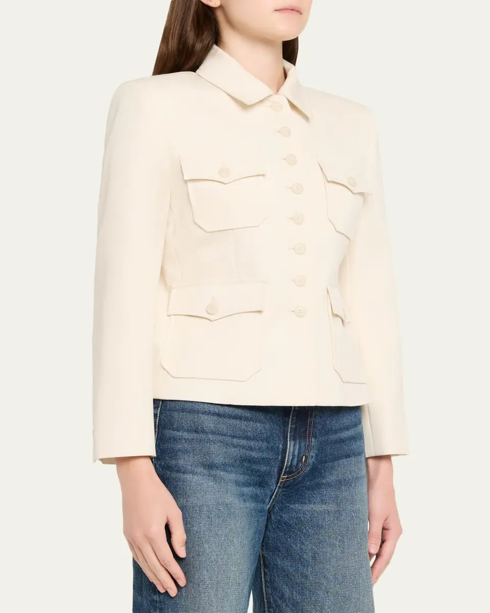 Nili Lotan Jamison Wool Jacket | Thumbnail 4