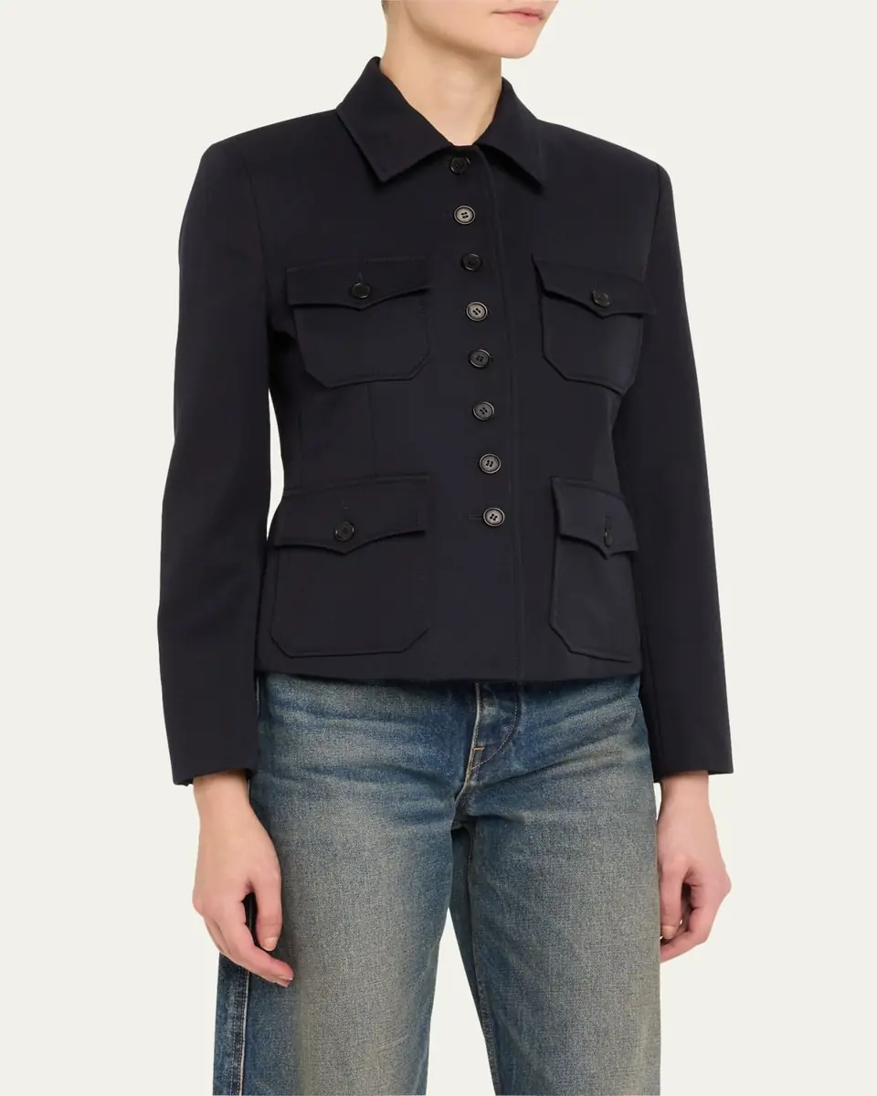Nili Lotan Jamison Wool Jacket | Thumbnail 8