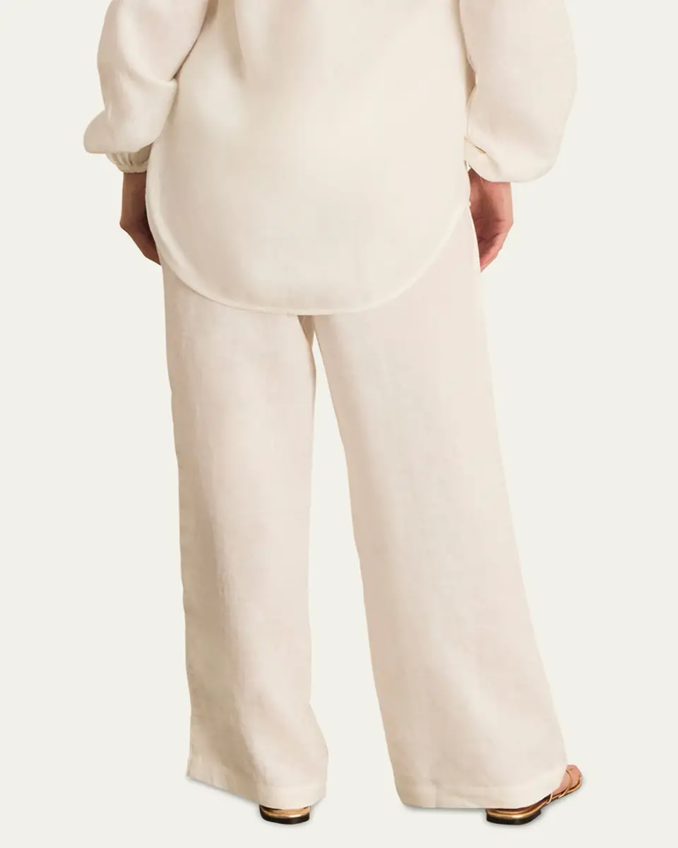Aqua Blu Australia Linen Resort Pants | Thumbnail 3