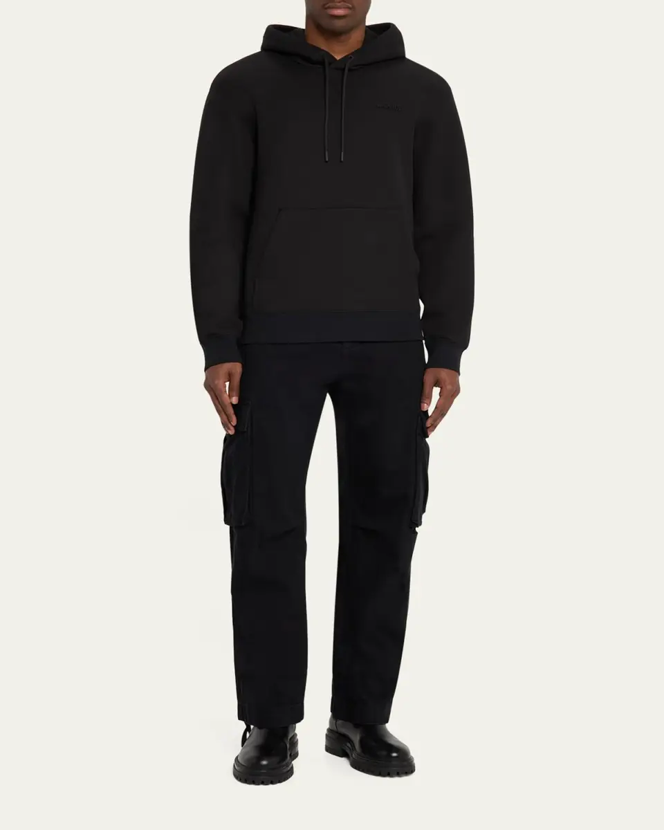 Mackage Men's Krystian Double-Face Jersey Hoodie | Thumbnail 2 Mackage Men's Krystian Double-Face Jersey Hoodie | Thumbnail 2