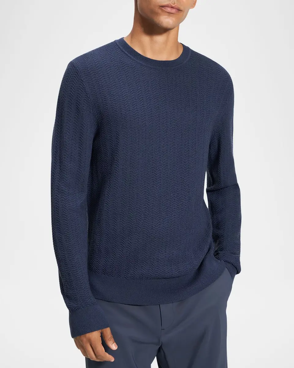 Theory Men's Merino Wool Crewneck Sweater | Thumbnail 3