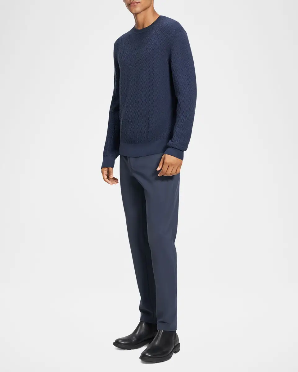 Theory Men's Merino Wool Crewneck Sweater | Thumbnail 4