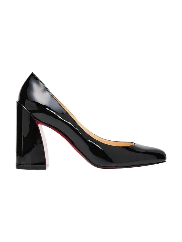 85mm Miss Jane Patent Leather Pumps