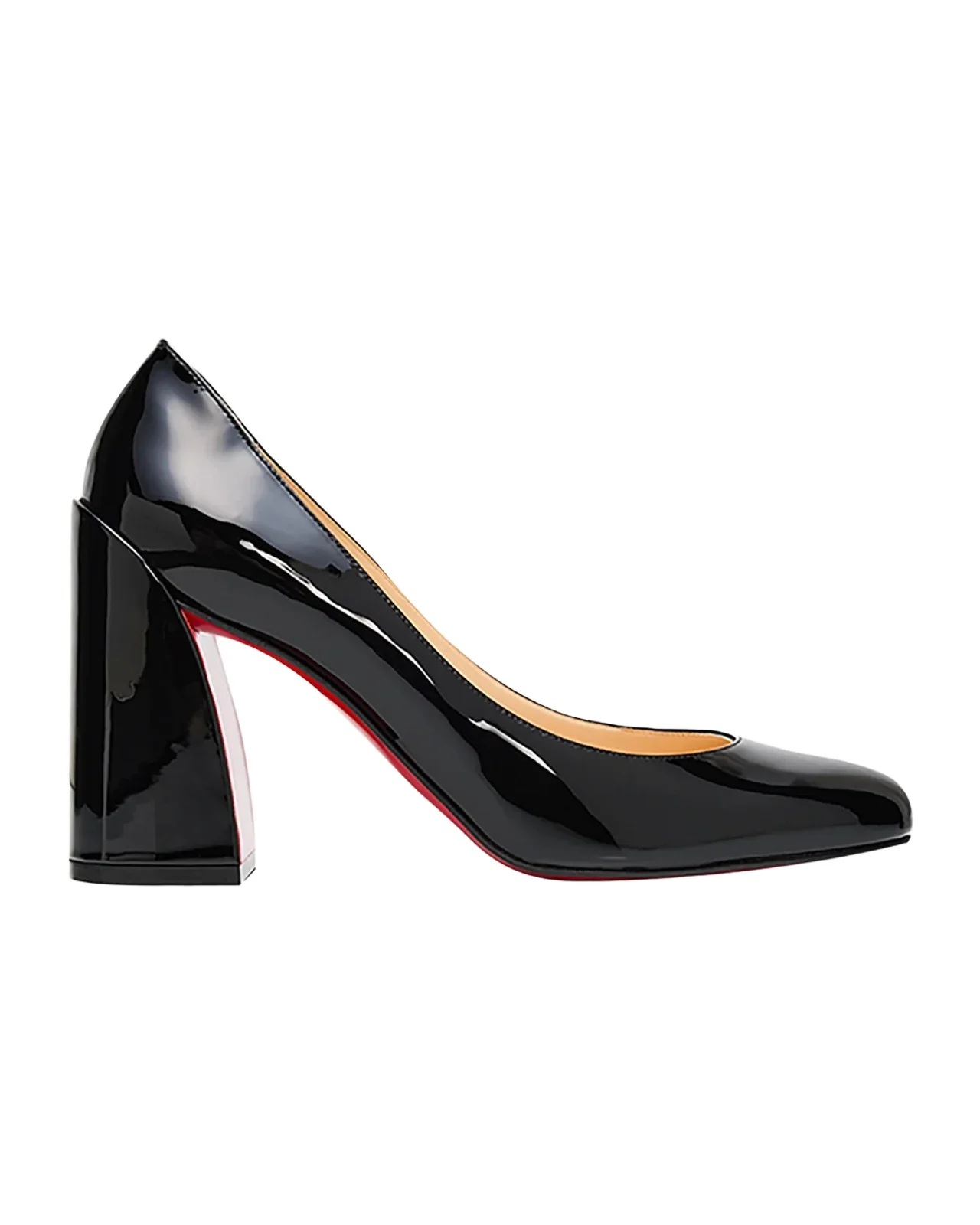 Christian Louboutin 85mm Miss Jane Patent Leather Pumps