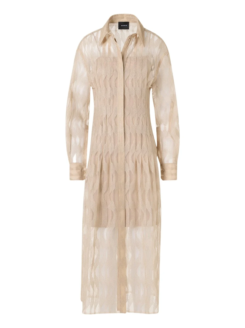 High Plains Embroidered Tulle Midi Shirtdress High Plains Embroidered Tulle Midi Shirtdress