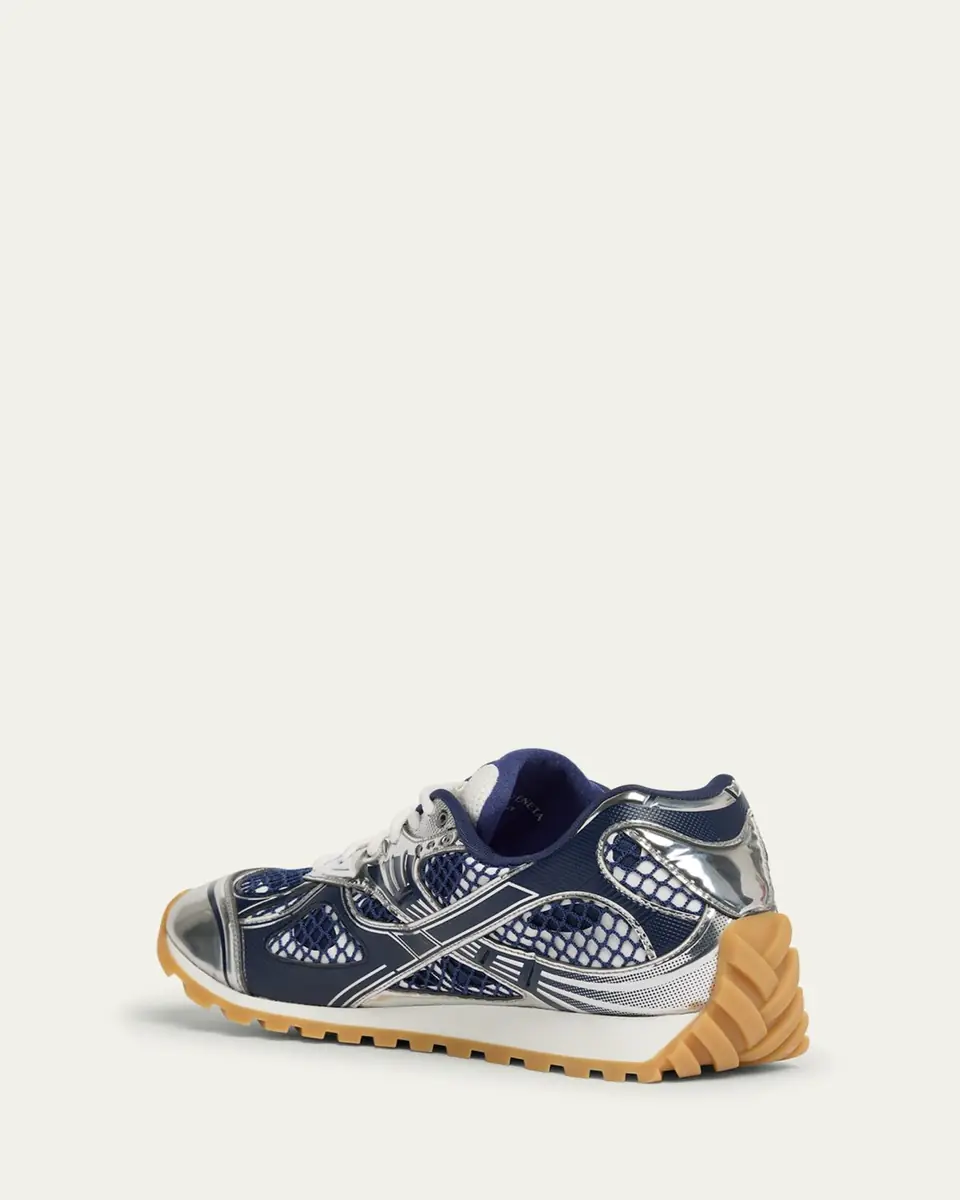 Bottega Veneta Men's Orbit Technical Fishnet Sneakers | Thumbnail 12 Bottega Veneta Men's Orbit Technical Fishnet Sneakers | Thumbnail 12
