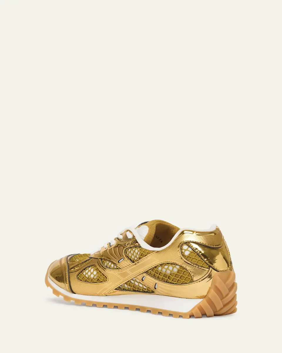 Bottega Veneta Men's Orbit Technical Fishnet Sneakers | Thumbnail 19 Bottega Veneta Men's Orbit Technical Fishnet Sneakers | Thumbnail 19