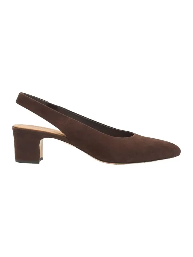 50mm Trevi Suede Slingback Pumps 50mm Trevi Suede Slingback Pumps