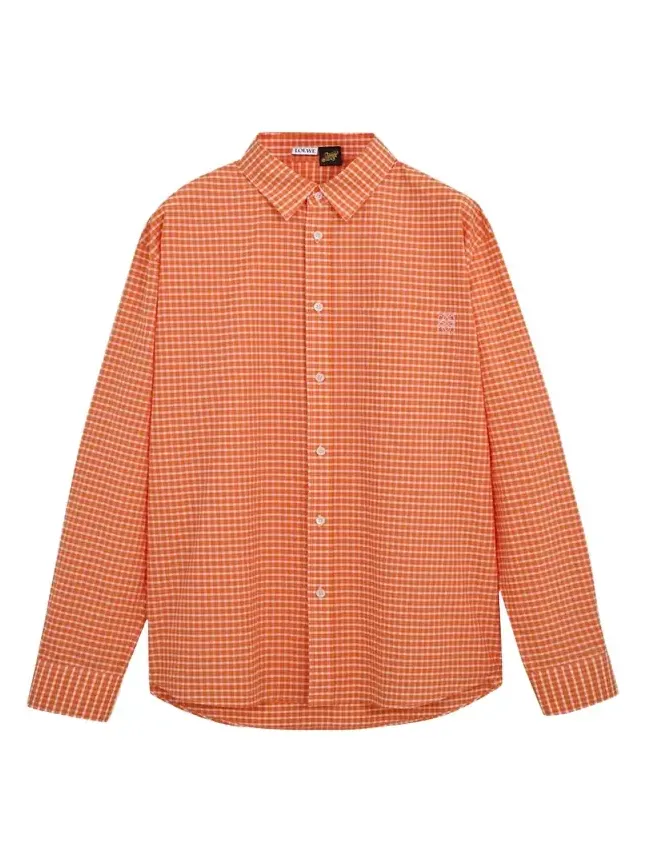 x Paula's Ibiza Men's Gingham Button-Down Shirt