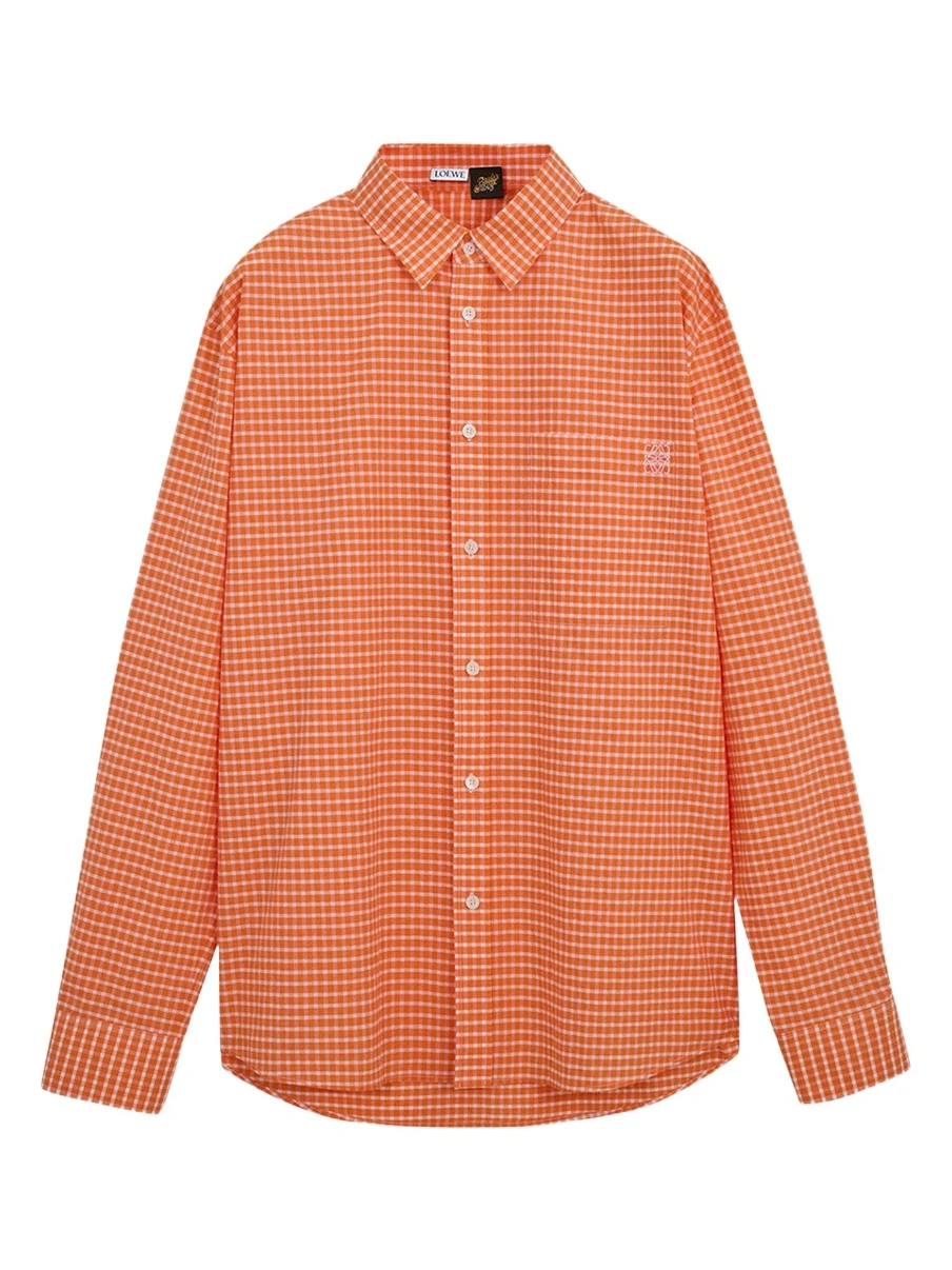 x Paula's Ibiza Men's Gingham Button-Down Shirt x Paula's Ibiza Men's Gingham Button-Down Shirt
